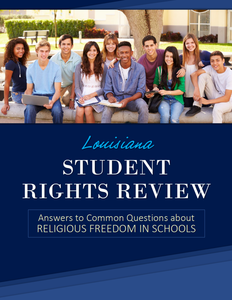 Answers to Common Questions about Religious Freedom in Schools CEAI